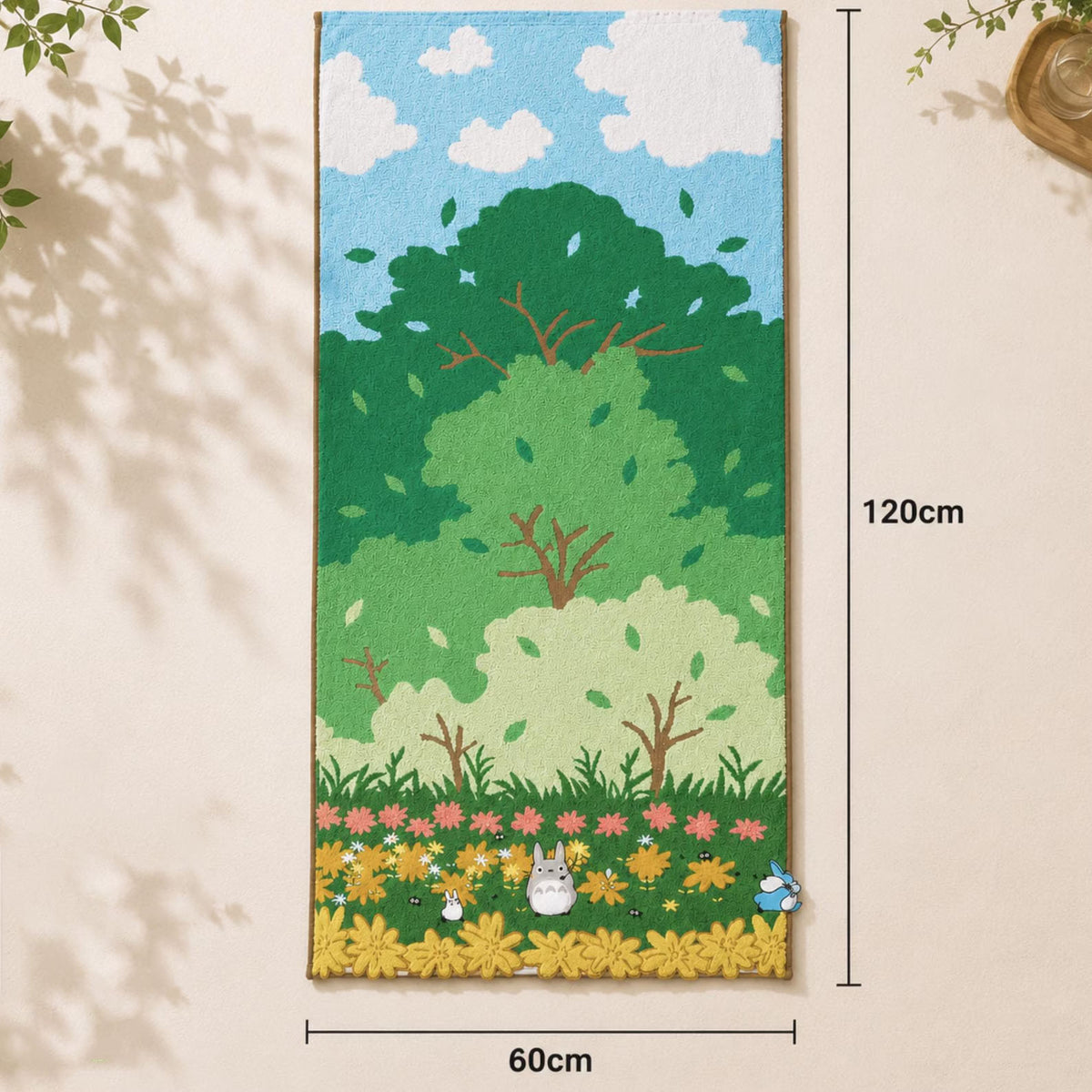 Totoro Embroidered Towel Set
